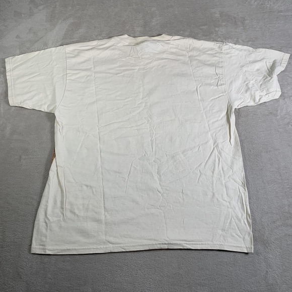 Vintage The Beatles Shirt Mens XL Sepia Allover Graphic Band Cotton Rock 1998 - Picture 9 of 10